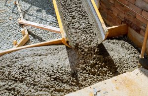 Pouring Cement
