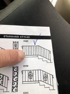 stair railing design