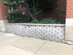 Retaining Wall installation