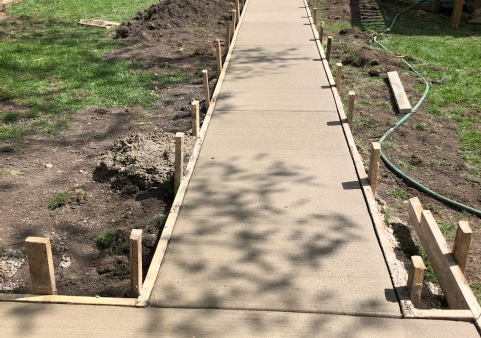 Concrete Sidewalk Install Elmhurst