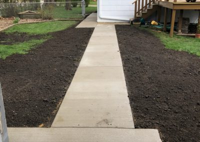 Concrete sidewalk installation elmhurst Illinois
