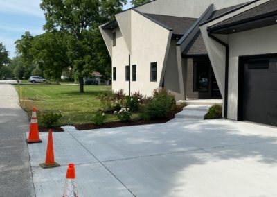 cement driveway Itasca