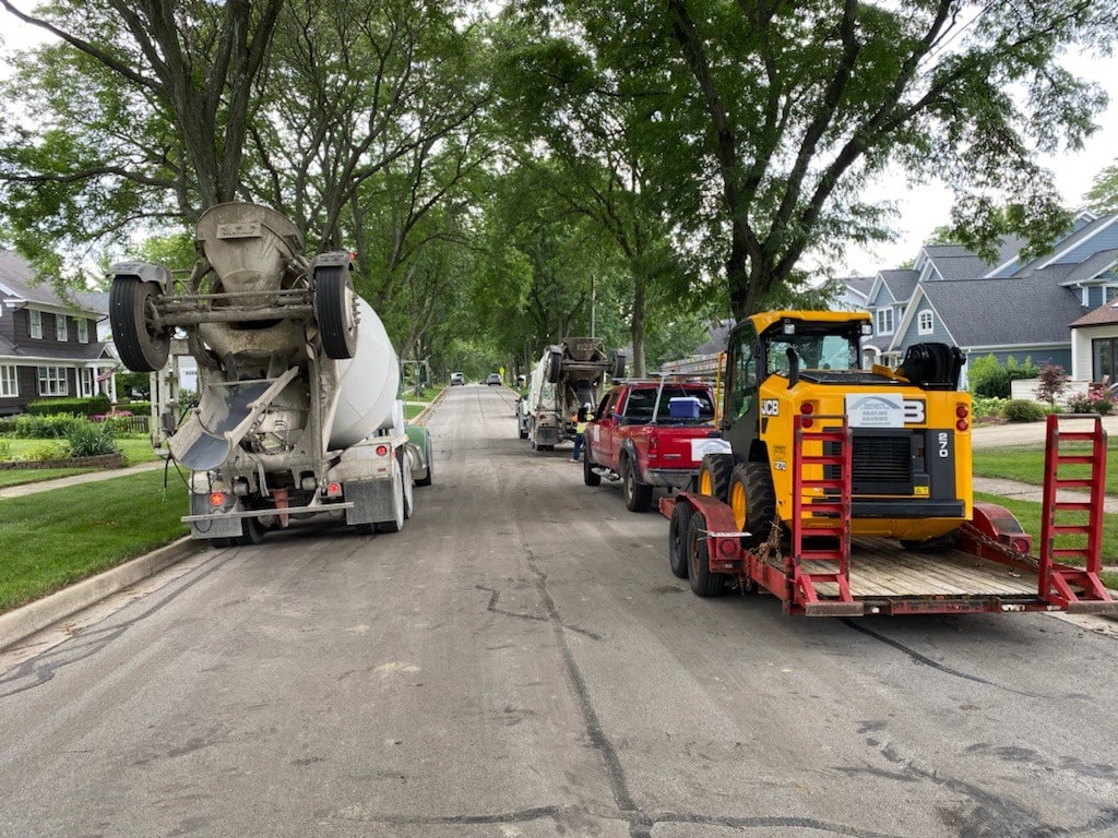 Cement truck equipment