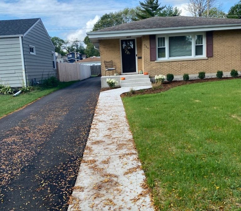 New Concrete Steps in Villa Park