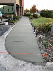 Commercial Concrete project in Wood Dale